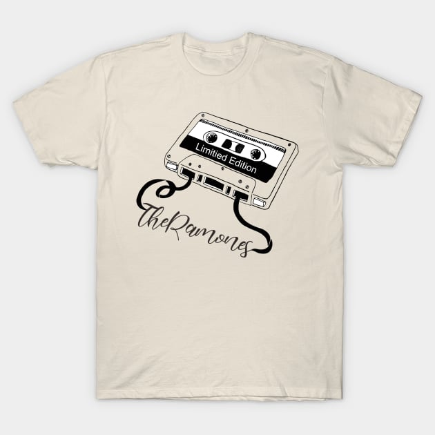 Ramones  - Limitied Cassette T-Shirt by blooddragonbest
